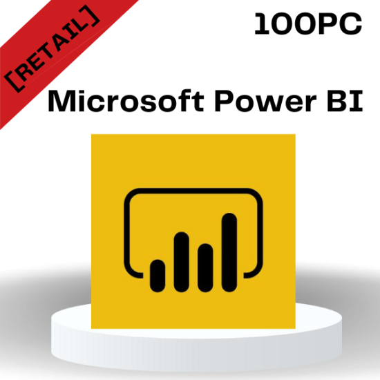 Power BI Professional 100PC [Retail Online]