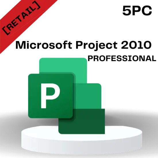 Microsoft Project 2010 Professional 5 PC (Retail Key Online) Microsoft Project 2010 Professional 5 PC (Retail Key Online)