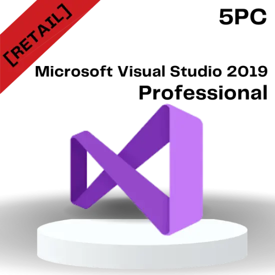 Microsoft Visual Studio 2019 Professional 5 PC [Online Key]