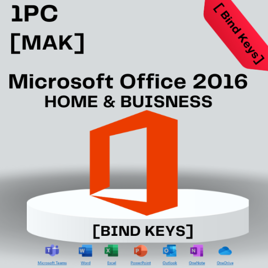 Office 2016 Home & Business for 1 MAC [BIND]