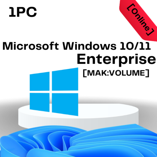 Windows 10 Enterprise 1 PC [MAK:Volume]