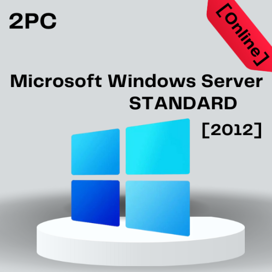 Windows Server 2012 Standard 2PC