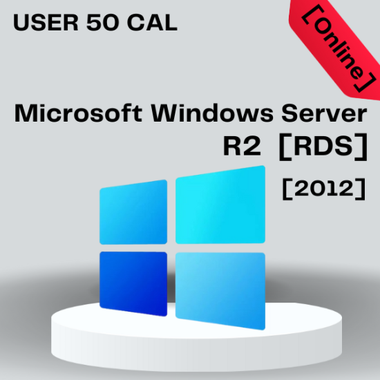 Windows Server 2012 R2 Remote Desktop Services User connections (50) CAL