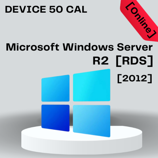 Windows Server 2012 R2 Remote Desktop Services Device connections (50) CAL