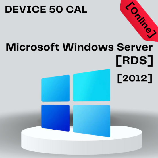 Windows Server 2012 Remote Desktop Services Device connections (50) CAL