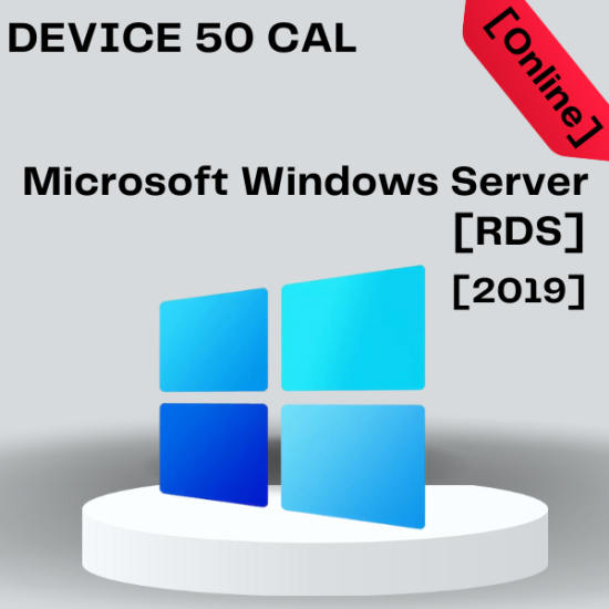 Windows Server 2019 Remote Desktop Services Device connections (50) CAL