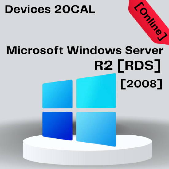 Windows Server 2008 R2 Remote Desktop Services Device connections (20) CAL