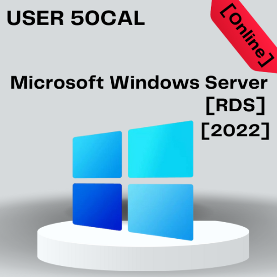 Windows Server 2022 Remote Desktop Services User connections (50) CAL