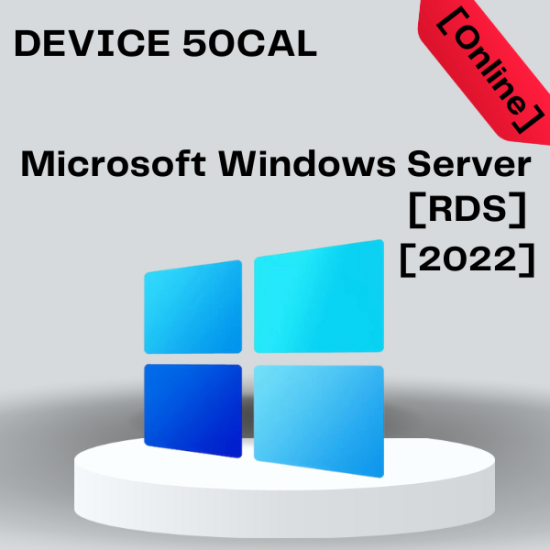 Windows Server 2022 Remote Desktop Services Device connections (50) CAL