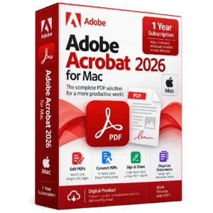 Adobe Acrobat 2026 for Mac – 1 Year Subscription