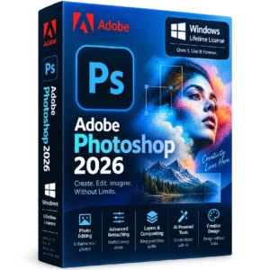 Adobe Photoshop 2026 Lifetime License for Windows