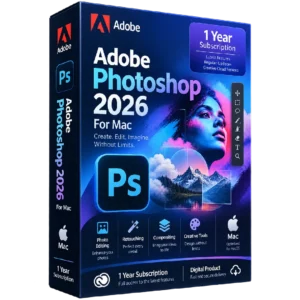 Adobe Photoshop 2026 for Mac – 1 Year Subscription