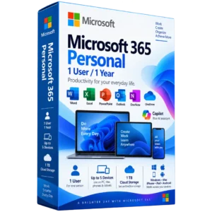 Microsoft 365 Personal – 1 User / 1 Year