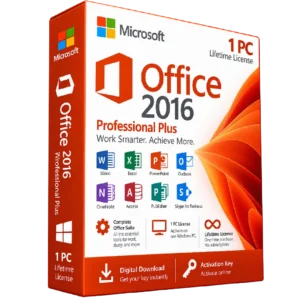 Microsoft Office 2016 Professional Plus Activation Key – 1 PC
