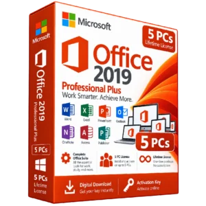 Microsoft Office 2019 Professional Plus Activation Key – 5 PCs