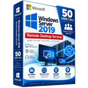 Windows Server 2019 RDS CALs – 50 User License